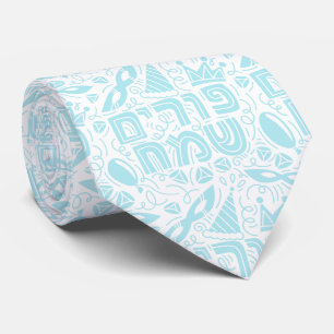 Purim Festive Jewish Holiday Neck Tie