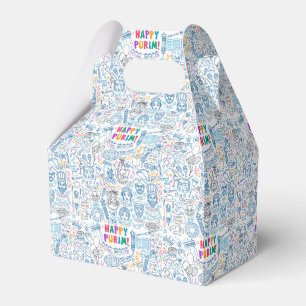 Purim Hamantaschen Party Favor Boxes - Jewish Gift