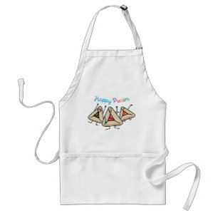 Purim hamantaschen pastry Sameach Oznei Haman Adult Apron