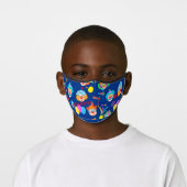 Purim Jewish Holiday Carnival Cute Clown Pattern Premium Face Mask (Worn)