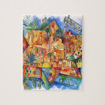 Purim Jigsaw Puzzle by Oxanacats at Zazzle