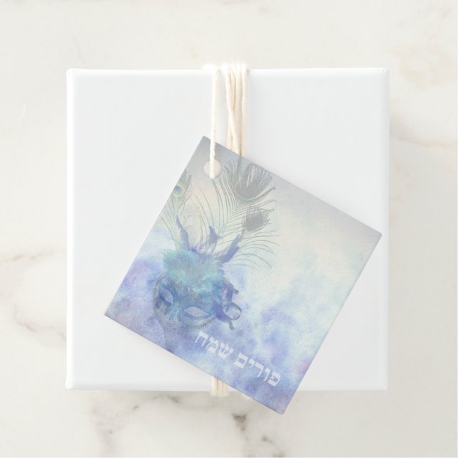 Purim Mishloach Manot Personalized Gift Tags (In Situ)