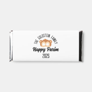 Purim monkey mask masquerade costume hershey bar favors