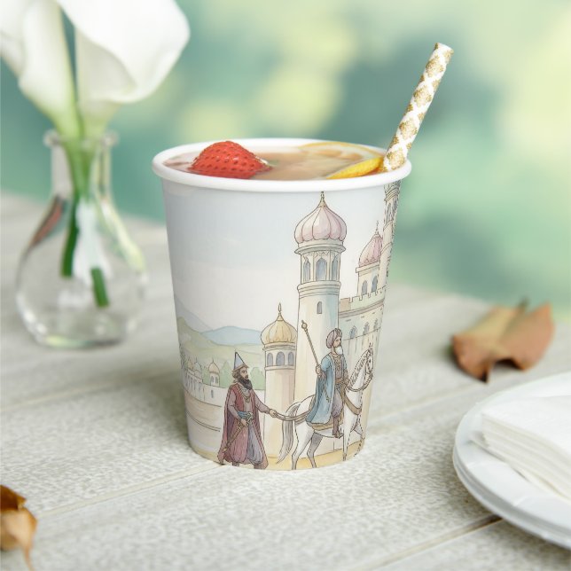 Purim Palace | Festive Party  Paper Cups (Insitu)