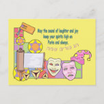 Purim Postcard