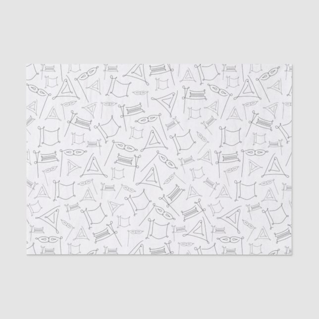 Purim Tissue Paper (Front)