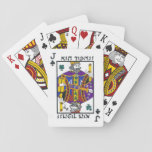 Purim Turnaround, Clubs Playing Cards at Zazzle