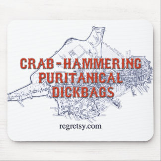 Puritanical Dickbags Mouse Pad