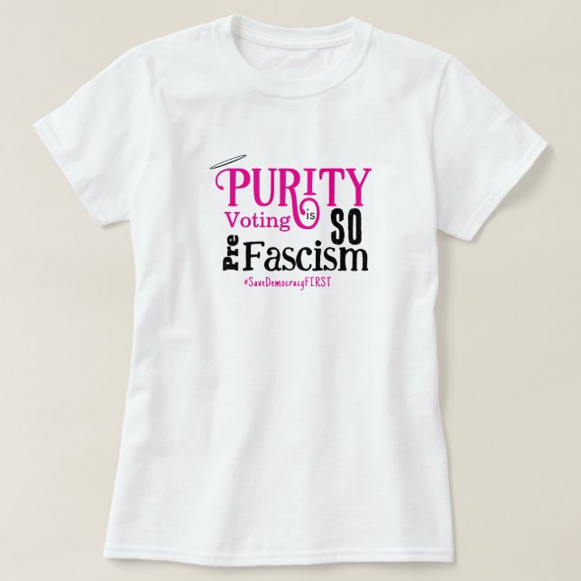 Purity Voting T-Shirt (Design Front)