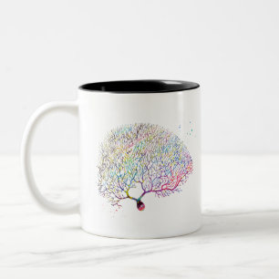 Purkinje Neuron Two-Tone Coffee Mug