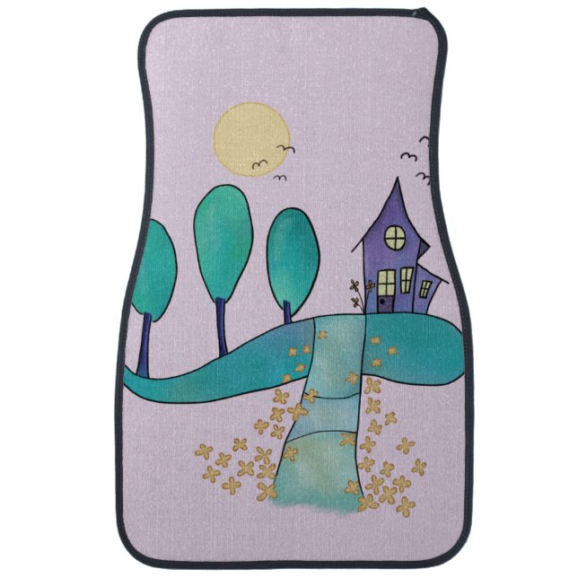 purla house car floor mat (Front)