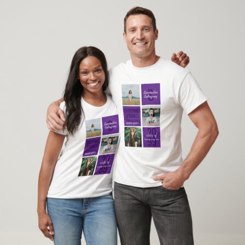 Purple 3_Photo Fun Boxes Class Year T_Shirt