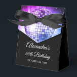 Purple 60th Birthday Party 70's Disco Ball Favor Boxes<br><div class="desc">Make your guests feel like disco stars with our Purple 60th Birthday Party 70's Disco Ball Favor Box. These favor boxes are the perfect way to send your friends and family home with a touch of '70s nostalgia after your milestone birthday celebration. In a lively shade of purple, these favor...</div>
