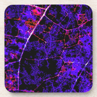 Purple Abstract Art Coasters