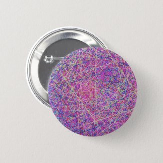 purple abstract art pinback button