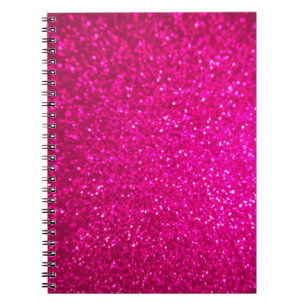 Purple abstract background with bokeh defocused li notebook