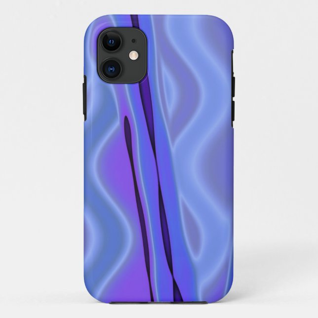Purple Abstract case for iPhone (Back)