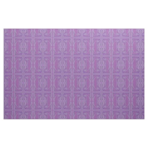 Purple Abstract Fabric