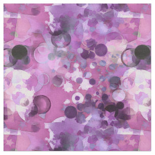 Purple Abstract Fabric