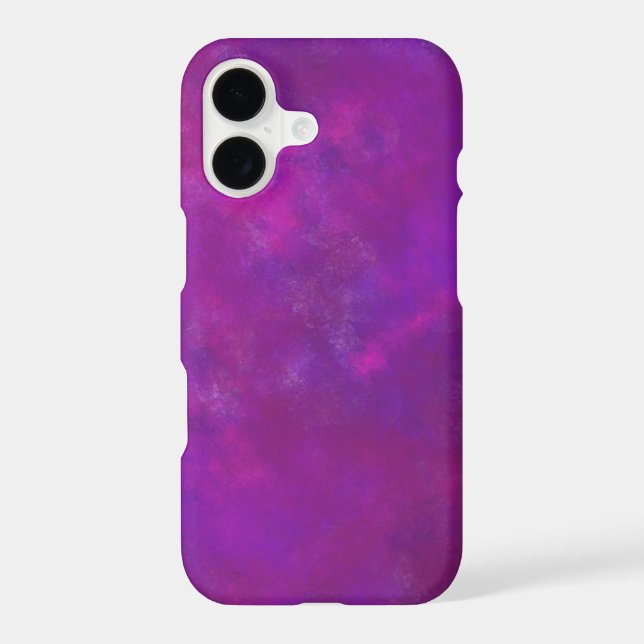 Purple Abstract Texture Iphone Case (Back)