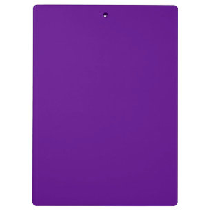 Purple Accent Color Decor Clipboard