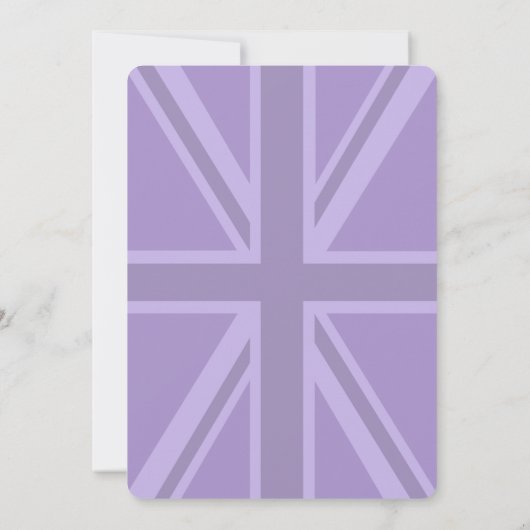 Purple Accent Union Jack Decor (Back)