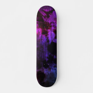 Purple Aesthetic Hot Pink Black Goth Animal Skateboard