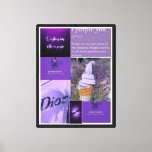 &quot;Purple Aesthetic Wall Art – Infinity vibes&quot;