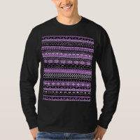Purple African Tribal Print