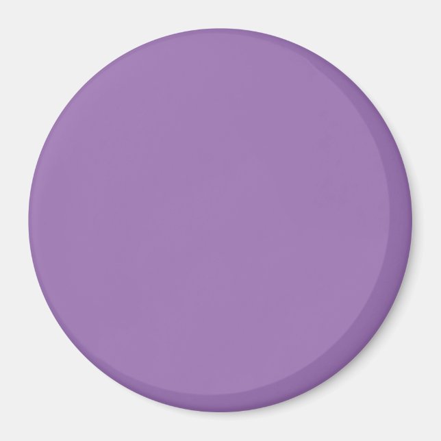 Purple African Violet Trend Color Customized Blank Magnet (Front)