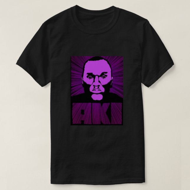 Purple Aki Fitted T-Shirt (Design Front)
