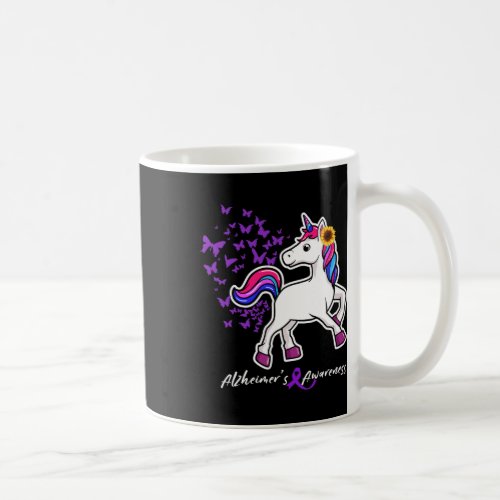 Purple Alzheimerheimer Awareness _ End Heimers  Coffee Mug