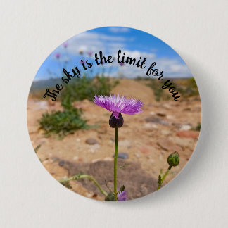 Purple Amberboa in Ancient Yerevan Button