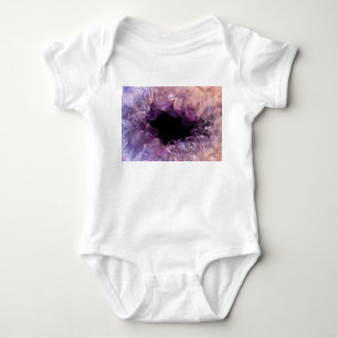 Purple Amethyst Baby Bodysuit