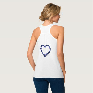 Purple Amethyst & Blue Sapphire Love Tank Top