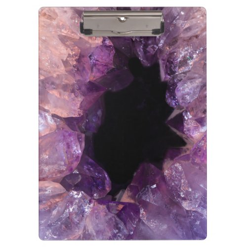Purple Amethyst Clipboard
