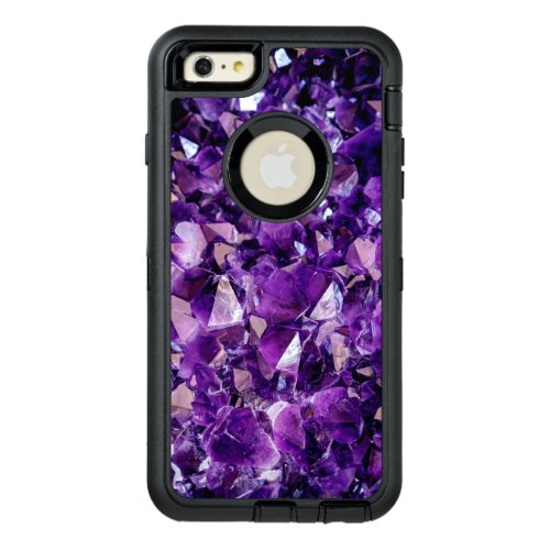 Purple Amethyst Crystal Gems Otterbox Phone Case