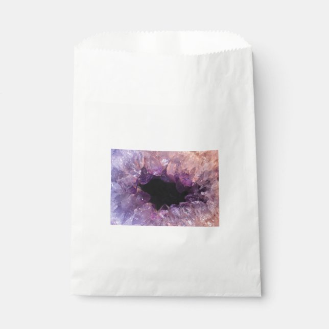 Purple Amethyst Favor Bag (Front)