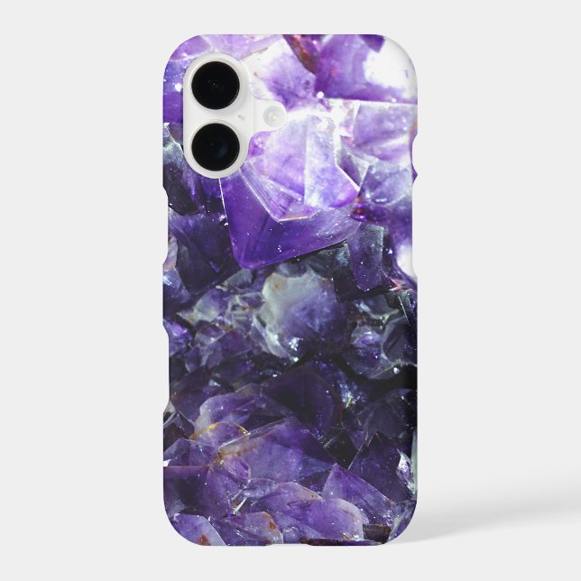 Purple amethyst iphone case (Back)