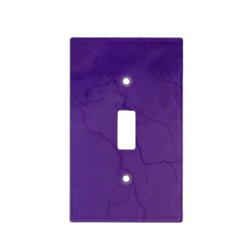 Purple Amethyst Light Switch Cover