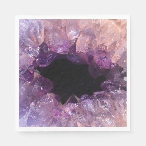 Purple Amethyst Napkins