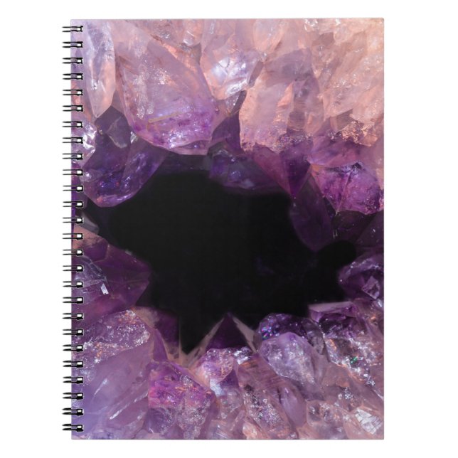 Purple Amethyst Notebook (Front)