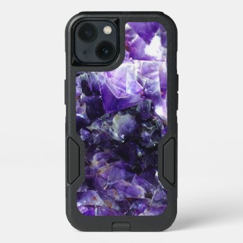 Purple Amethyst Iphone 13 Case by parisjetaimee at Zazzle