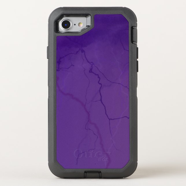 Purple Amethyst Otterbox iPhone Case (Back)