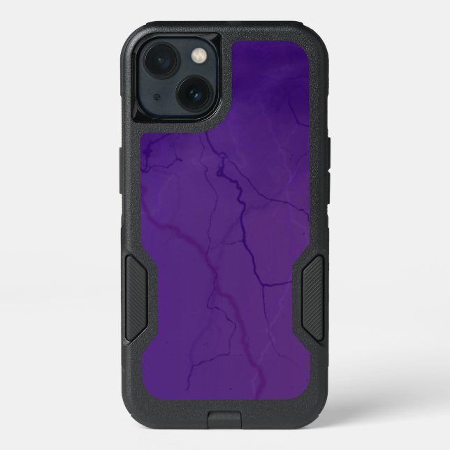 Purple Amethyst Otterbox iPhone Case (Back)