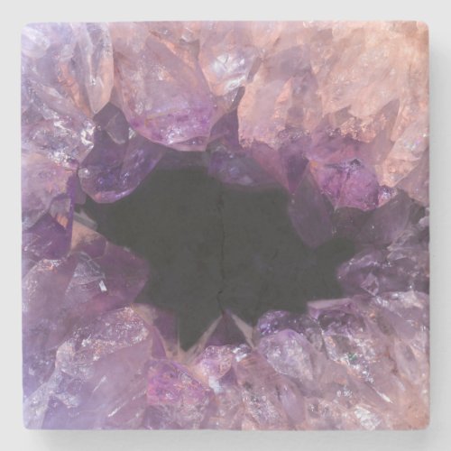 Purple Amethyst Stone Coaster