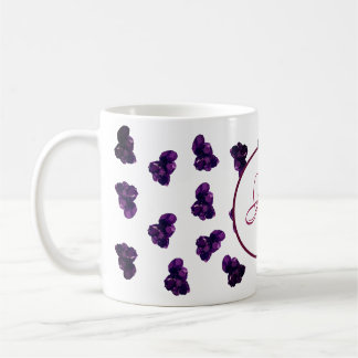 Purple Amethyst Stones Pattern Classic Mug