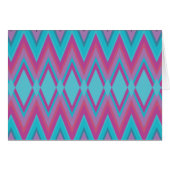 Purple and Aqua Tribal (Front Horizontal)