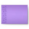 Purple and Black Floral Envelope for 5"x7" Sizes