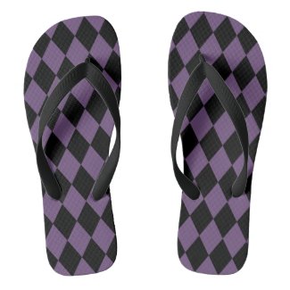 Purple and Black Harlequin Pattern